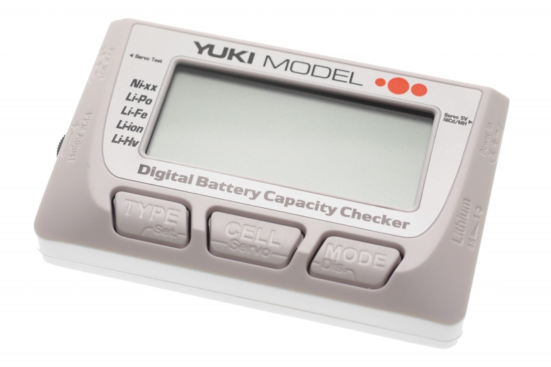 Digitaler Battery Checker NiCd, NiMH, LiFE, LiPo