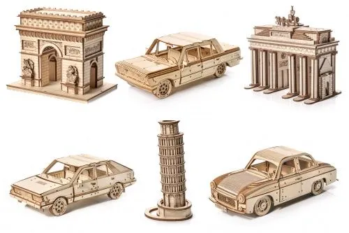 Lasercut Holzbausätze made in EU