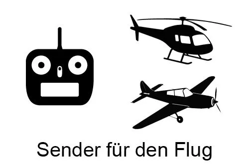 RC Sender für den Modellflug