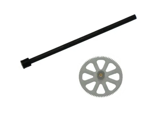 E-flite Blade Zahnrad äußere Welle mit Hauptgetriebe und Lager für Blade mCX mCX2 BO-105