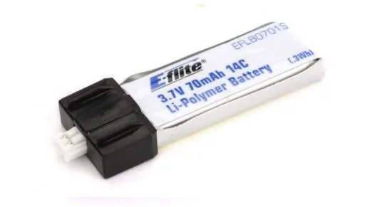 E-flite 1S 3,7V 70mAh 14C LiPo-Akku