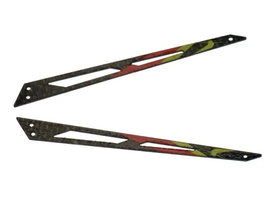 Blade Carbon Heck Ausleger rot für 130X Xtreme