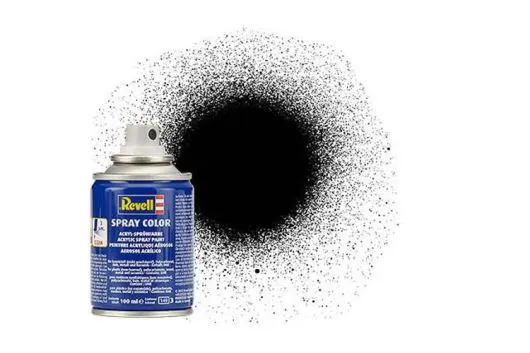 Revell 34302 Spray schwarz seidenmatt