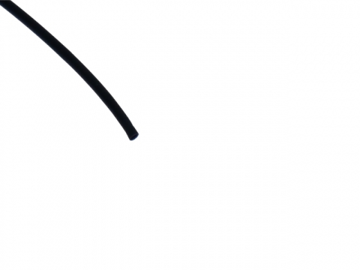 Schrumpfschlauch Ø0,8mm Flachmaß 1,3mm 1m schwarz
