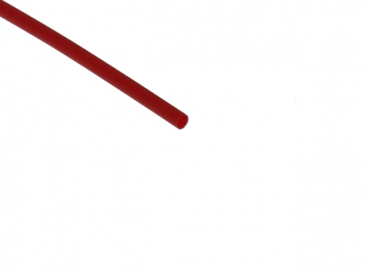 Schrumpfschlauch Ø1,6mm Flachmaß 2,5mm 1m rot