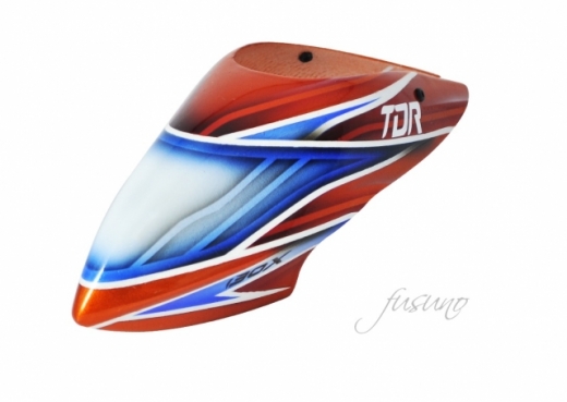 Fusuno Zuri TDR Airbrushed fiberglas Haube für Blade 130X