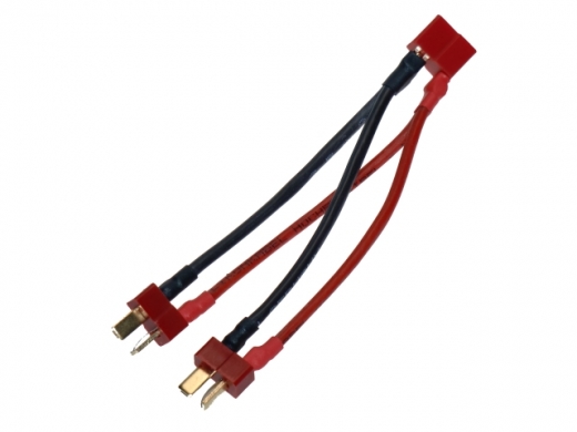 T- Kabel T Verbindungen um mit 2 Akkus zu fliegen