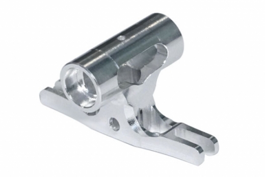 Lynx Präzision Aluminium Zentralstück in silber für Blade 130X
