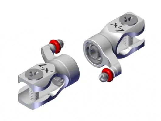 Lynx Blatthalter silber für Blade mCPX BL