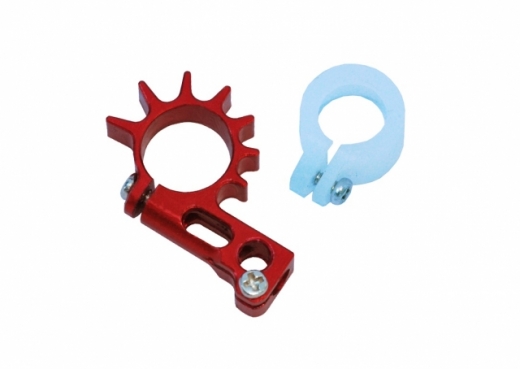 Lynx Heckmotorhalter 6mm rot für Blade Nano CPX / Nano CPS / Nano S2 / Nano S3
