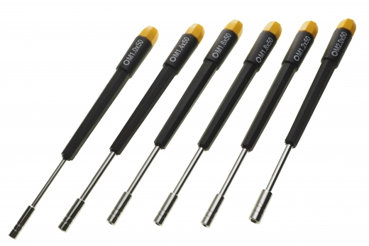 Steckschlüssel Set Sechskant von M1-M2 6Stück