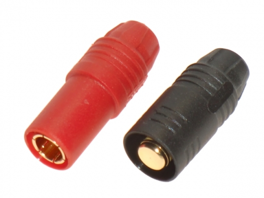 Goldkontakte Antiblitz AS150 7mm Stecker und Buchse Reglerseite