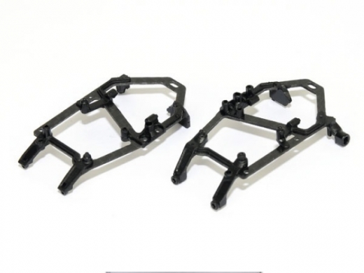 Xtreme Ersatzteile Carbonhauptrahmen Seitenteile für Blade Nano CPX, Nano S2 und Nano S3