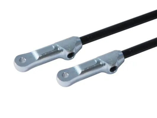 Lynx Heckstreben silber für Blade 300X / CFX