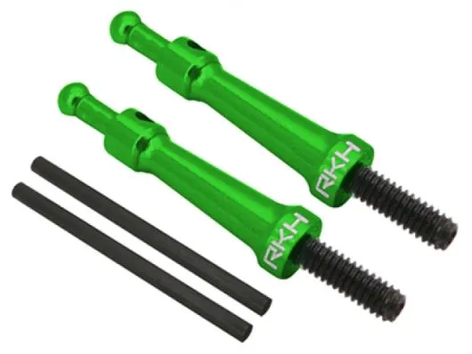 Rakonheli Kabinehaubenhalter aus Aluminium in grün für Blade 200SRX