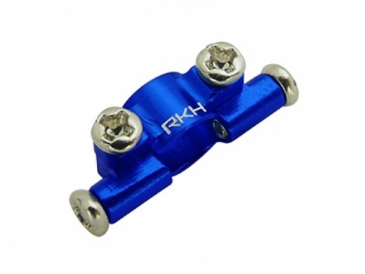 Rakonheli Heckstrebenhalter aus Aluminium in blau für Blade 200SRX