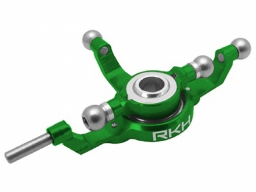 Rakonheli Taumelscheibe aus Aluminium in grün für Blade 200SRX