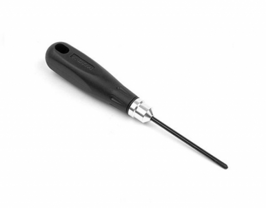 Hudy Kreuz Schraubenzieher mit Nylon Griff 3,0x80mm