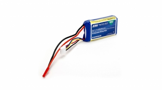 E-flite 3S 11,1V 450mAh 50C LiPo-Akku mit JST-Stecker