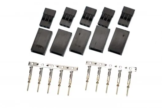 Servo Stecker Crimpbausatz 5Stück