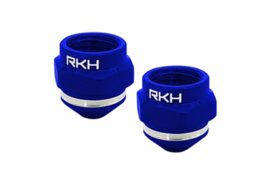 Rakonheli Motorhalter CNC aus Aluminium in blau für Blade 200QX