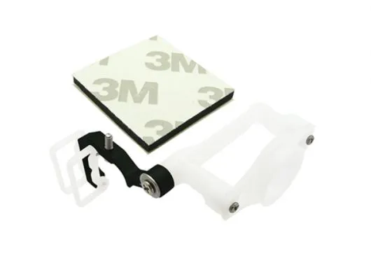 Rakonheli Micro FPV Kamera Halter aus Aluminium für SPMVA1100 Kamera in schwarz für Blade 200QX