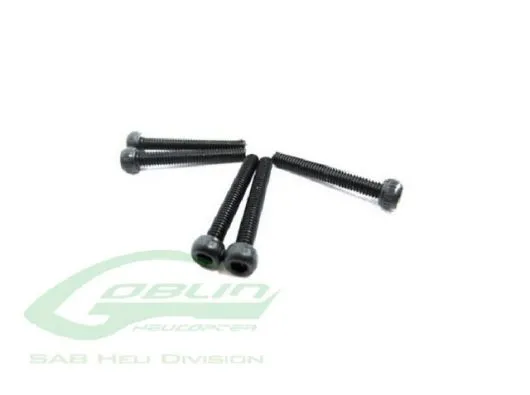 SAB Goblin Inbusschraube M2,5x18mm 8Stück für 380, 500, 570, RAW 580 und iL 700 Piuma