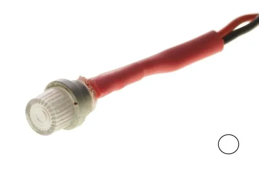 Anti Kollision Licht weiß transparent 7,4V für 450er Helis