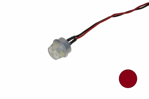 Anti Kollision Licht rot transparent 7,4V für 500er Helis