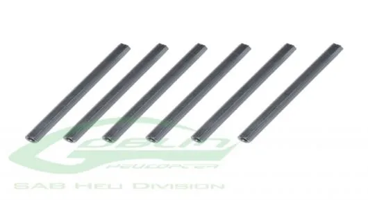 SAB Goblin Chassisverbinder 54mm 6Stück für 500, RAW 500, 570 und iL 520