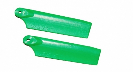 OXY Ersatzteile Heckrotorblätter grün 47mm für OXY3