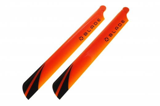 Blade Hauptrotorblätter in orange für Blade 230 S und 230 S V2