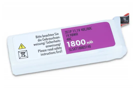 SLS LiPo Akku Xtron 1800mAh 3S1P 11,1V 40C/80C