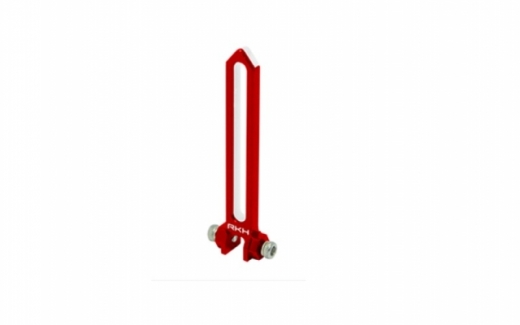 Rakonheli Taumelscheibenführung Aluminium in rot für Blade 230S