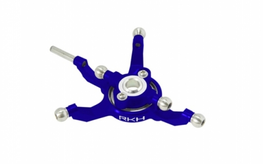 Rakonheli Taumelscheibe aus Aluminium in blau für Blade 230S und 250CFX