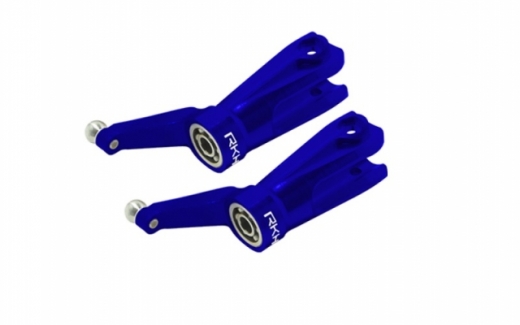 Rakonheli Hauptblatthalter Set CNC Aluminium blau für Blade 230S und 250CFX