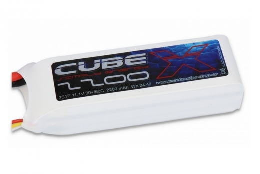 SLS LiPo Akku X-CUBE 2200mAh 3S1P 11,1V 30C/60C