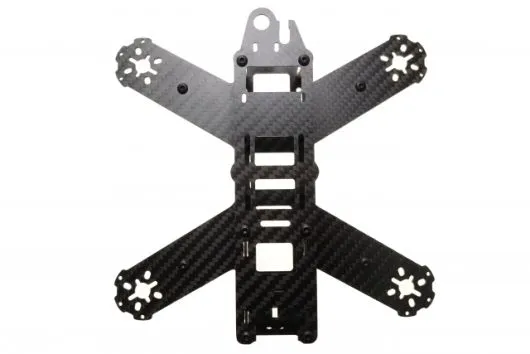 210er FPV Racer BlackX Hauptrahmen aus Carbon