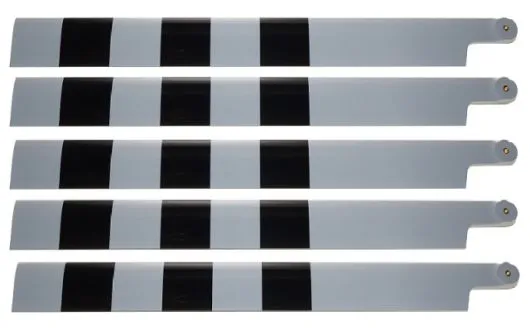 HeliTec der Blattschmied Scale Hauptrotorblätter 5Blatt 700mm für 700er Helis