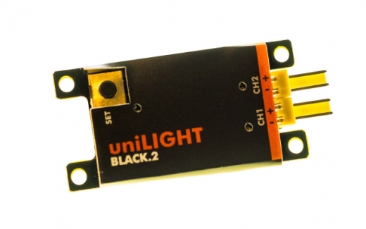 Unilight Modul Black 2, 2 Kanal Lichtsteuerung