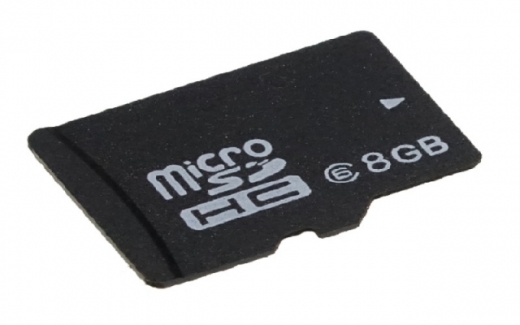 Speicherkarte Micro SD mit 8GB