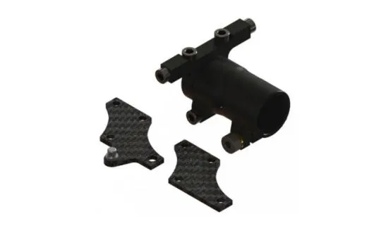 Lynx Ersatz Heckrohrgehäuse für Umbauset auf Riemenantrieb für Blade 180CFX