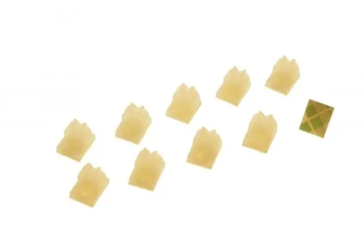 Mini Kabelhalter selbstklebend 6mm 10Stück