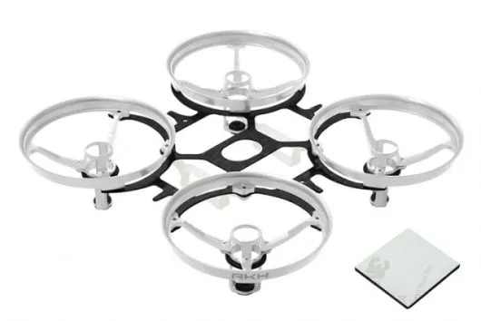 Rakonheli Tuning Rahmen aus carbon in silber für Blade Inductrix