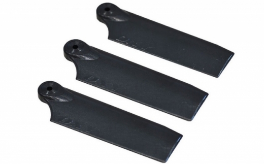 OXY Ersatzteile 3Blatt Heckrotorblätter in schwarz 50mm für OXY3