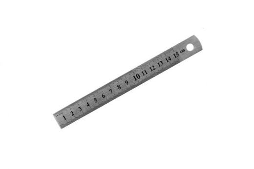 Stahl Lineal 150mm
