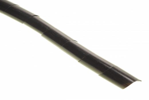 Spiralschlauch 10x8,2mm in schwarz 1 Meter
