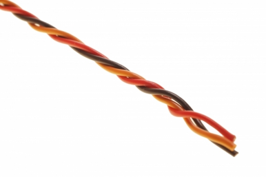 Servokabel 3x0,50mm² PVC verdrillt 1 Meter