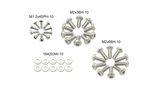 Rakonheli Schraubenset für Rakonheli Carbon Hauptrahmen für Blade Inductrix 200