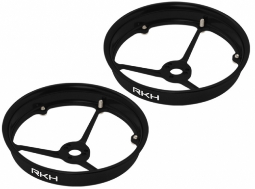 Rakonheli Propellerschutz aus Aluminium in schwarz für Blade Inductrix 200